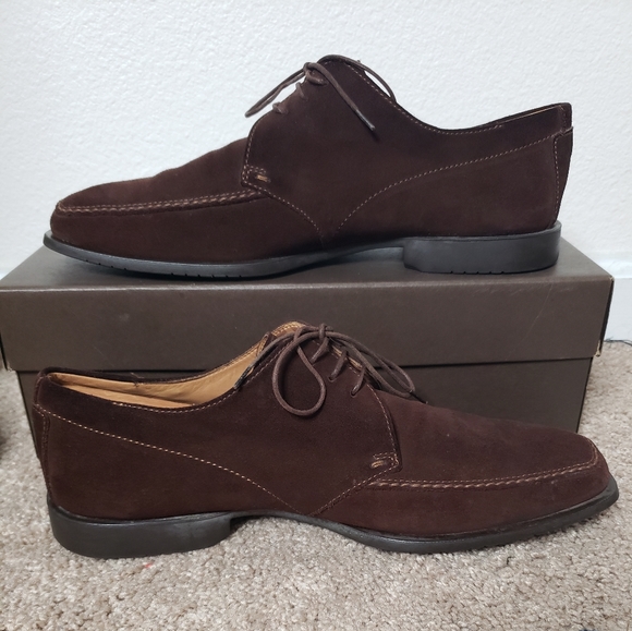 hugo boss suede shoes
